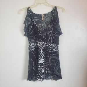 Susan Lawrence Handkerchief Blouse Size Medium